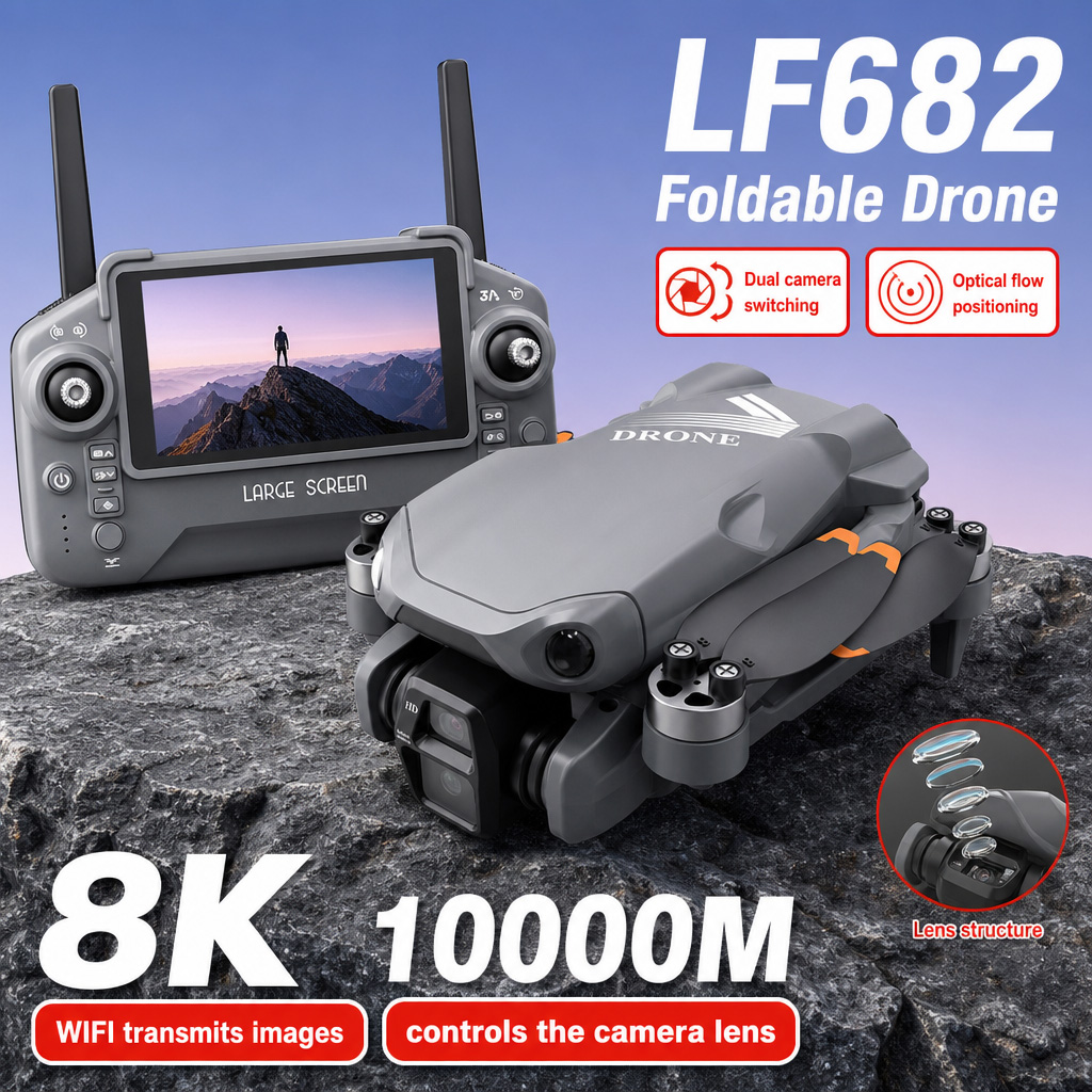 Dron Aéreo LF682 con Cámaras D - Dji Drone Mini 4 Pro reseña y precio