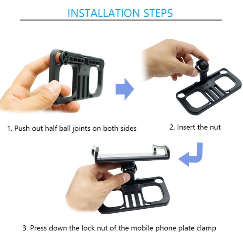 Soporte para tableta con clip, - Drone Tablet Mount reseña y precio